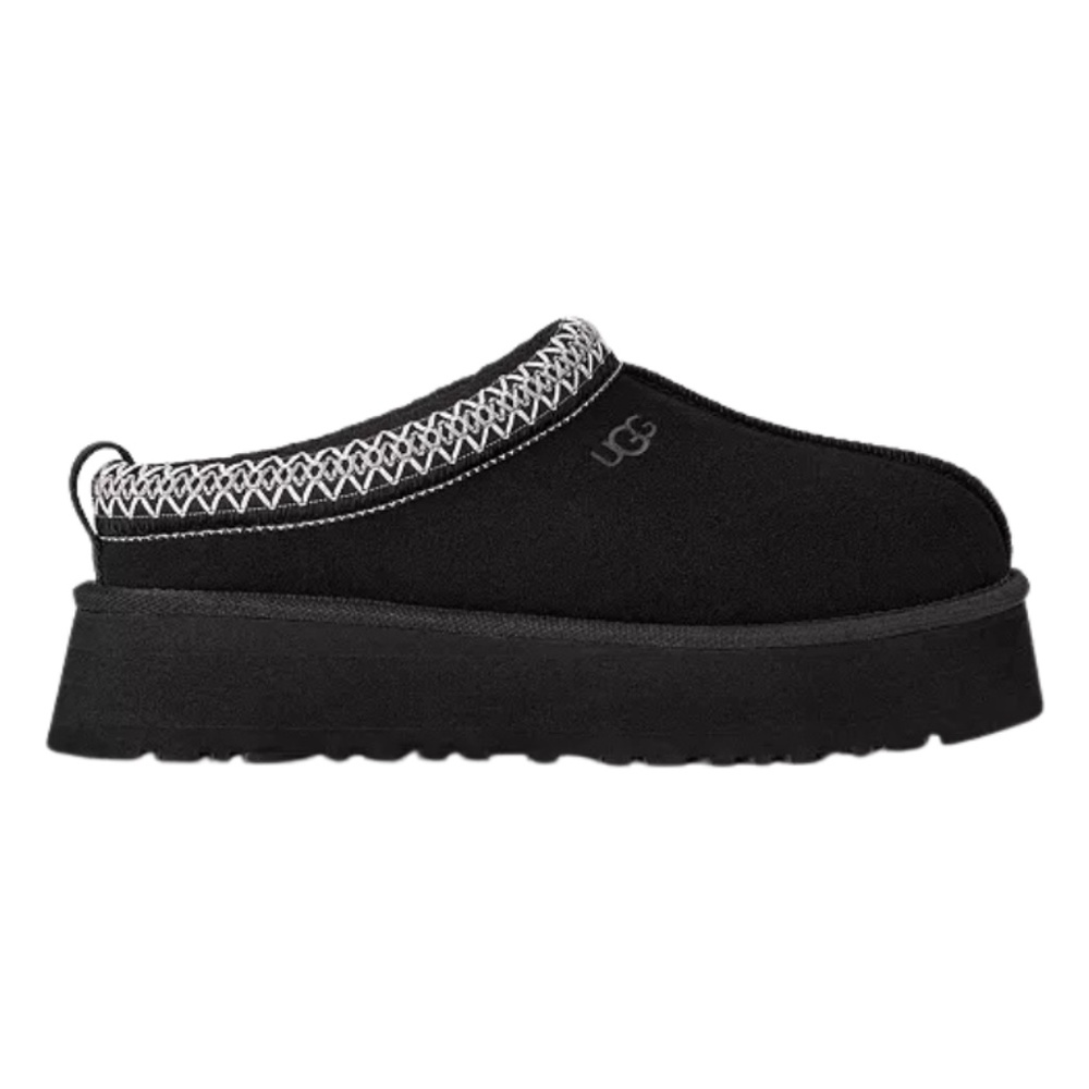 Women's UGG Tazz II Slipper in Black Suede. 1174471